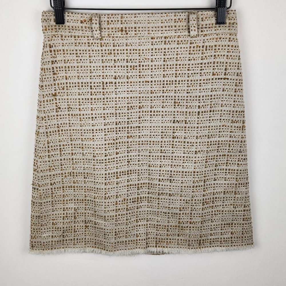 Leticia Gonzaga Brazil Tweed Mini Skirt sz BR 40 / US M
